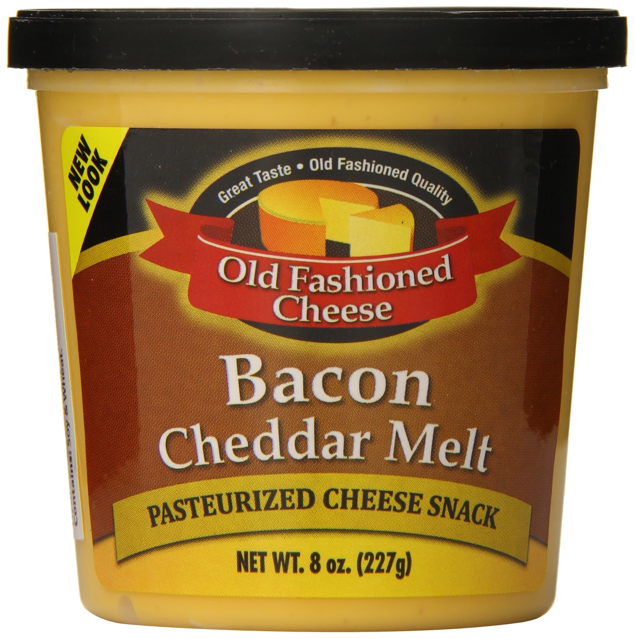 Old Fashioned Cheese Bacon Cheddar Melt, 8 Ounce (Pack of 12)