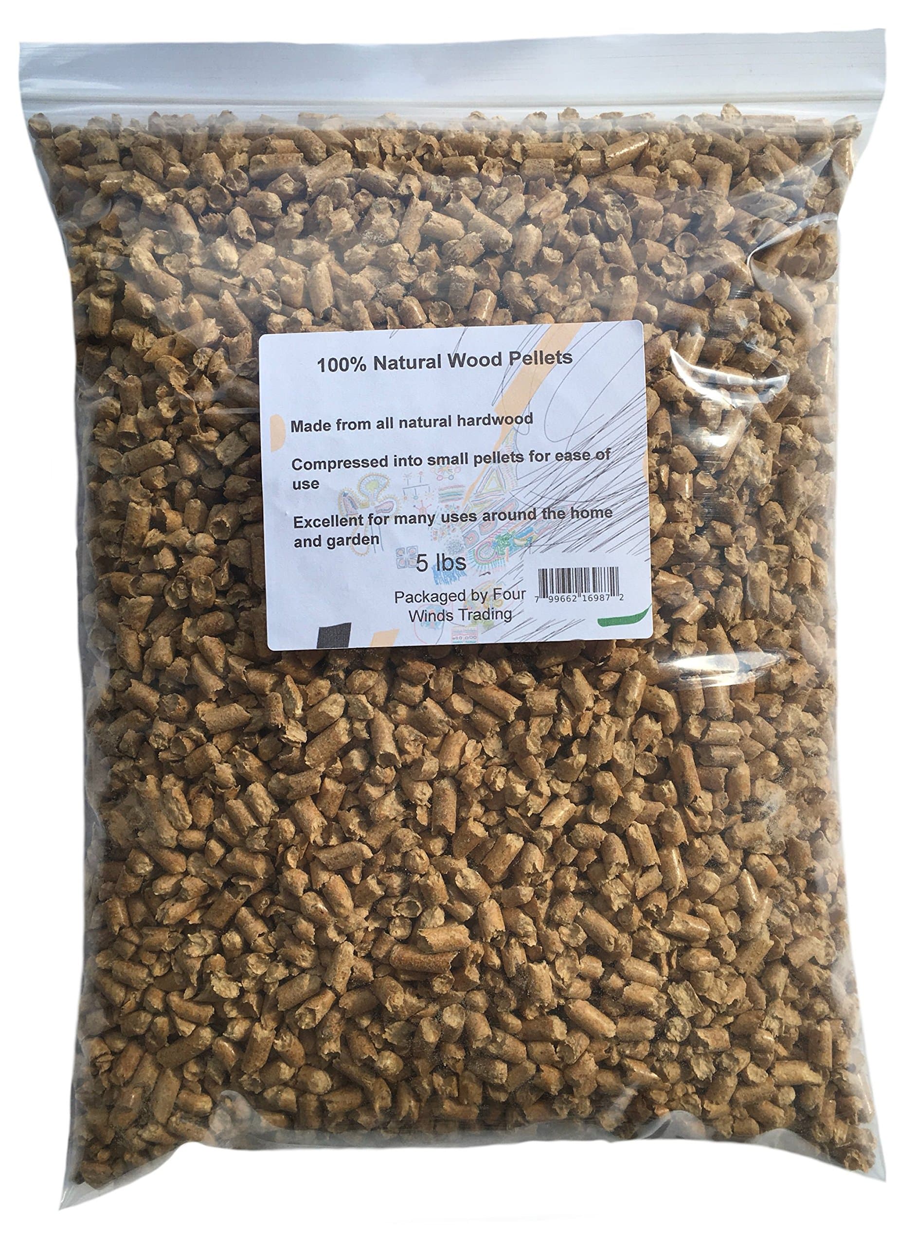Four Winds Trading Natural Wood Pellets (5 lb)