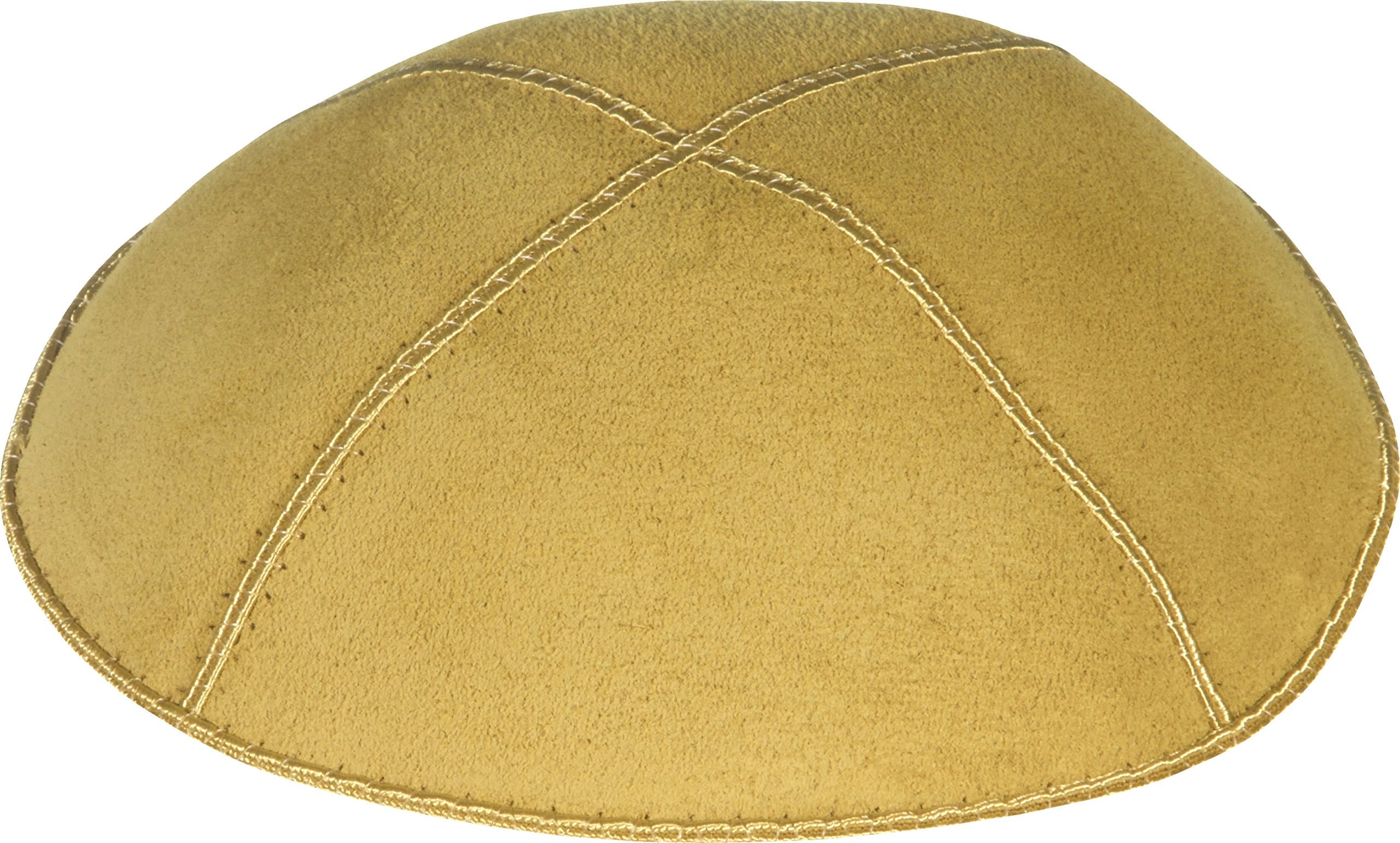 Rimmon JudaicaPlain Genuine Suede Kippah with 4 Sections