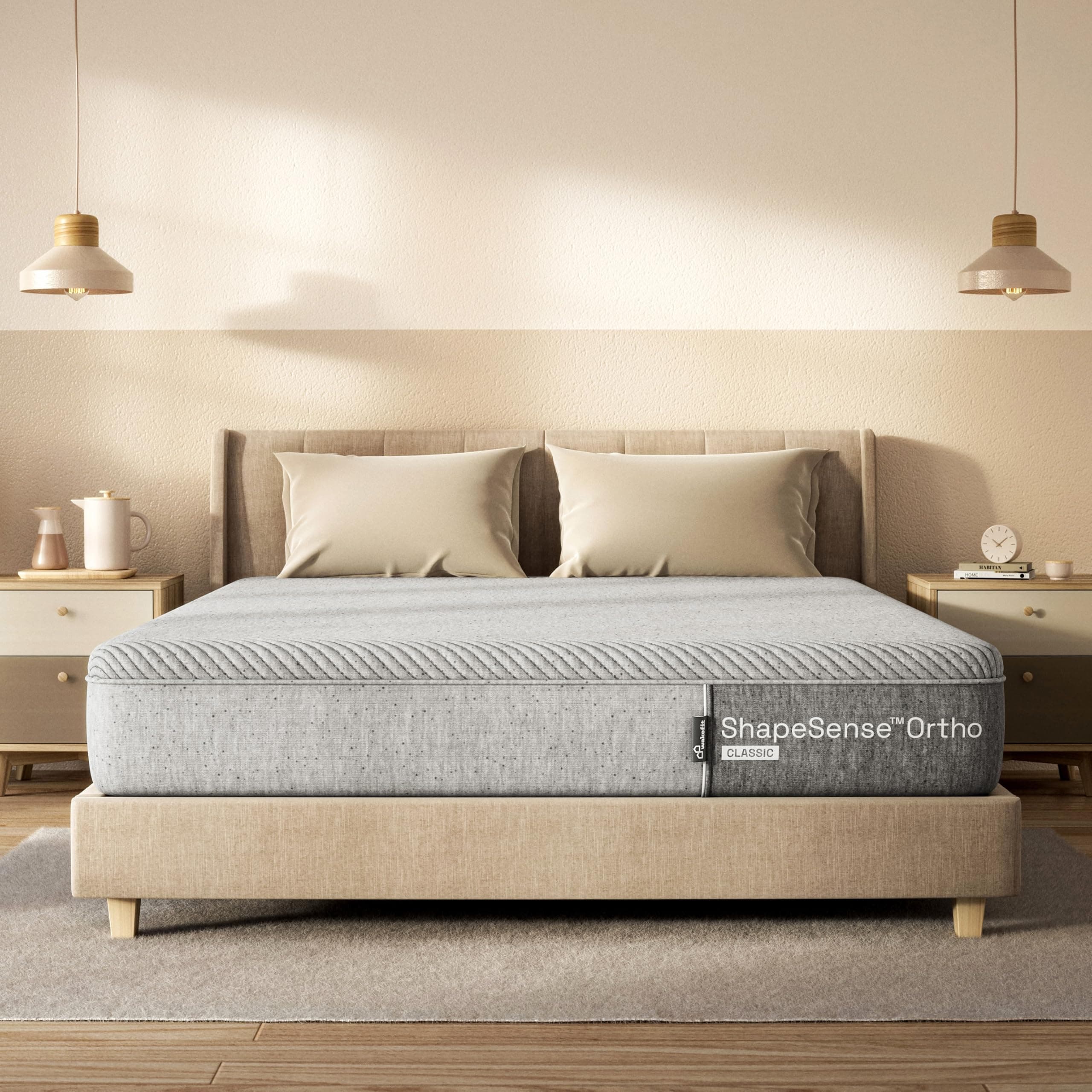 Wake-Fit Orthopaedic Memory Foam Mattress(78 * 66 * 5inch)