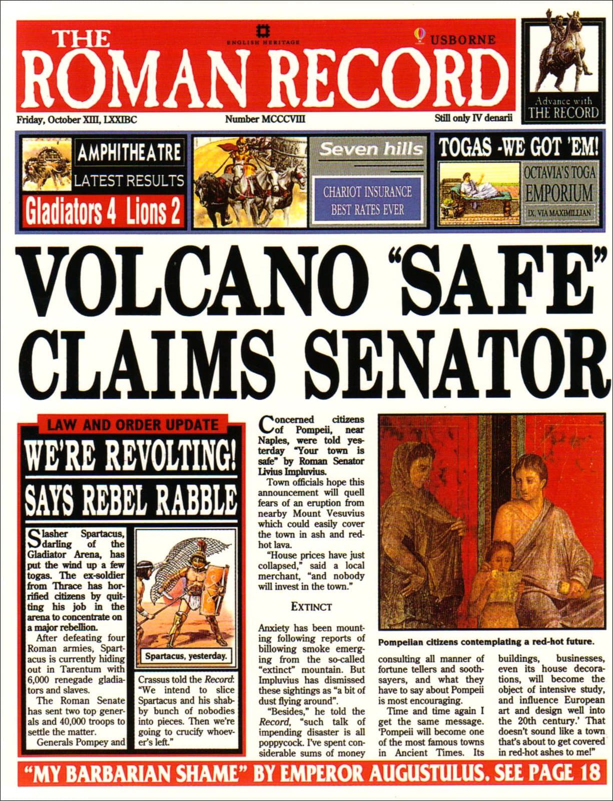 The Roman Record (Newspaper History) (Newspaper Histories) Paperback – 21 Feb. 2000