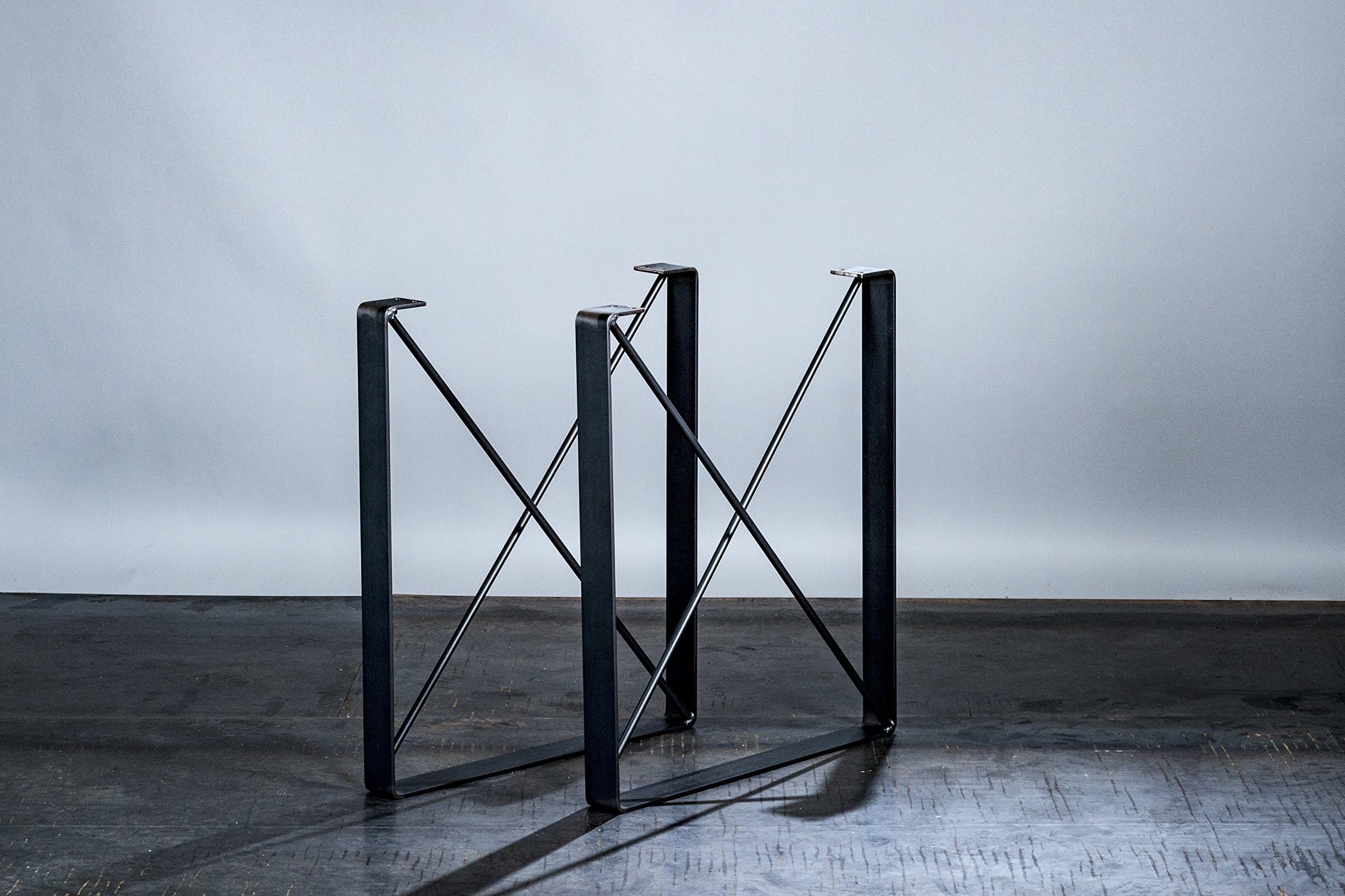 Metal Table Legs - 28" tall x 24" wide