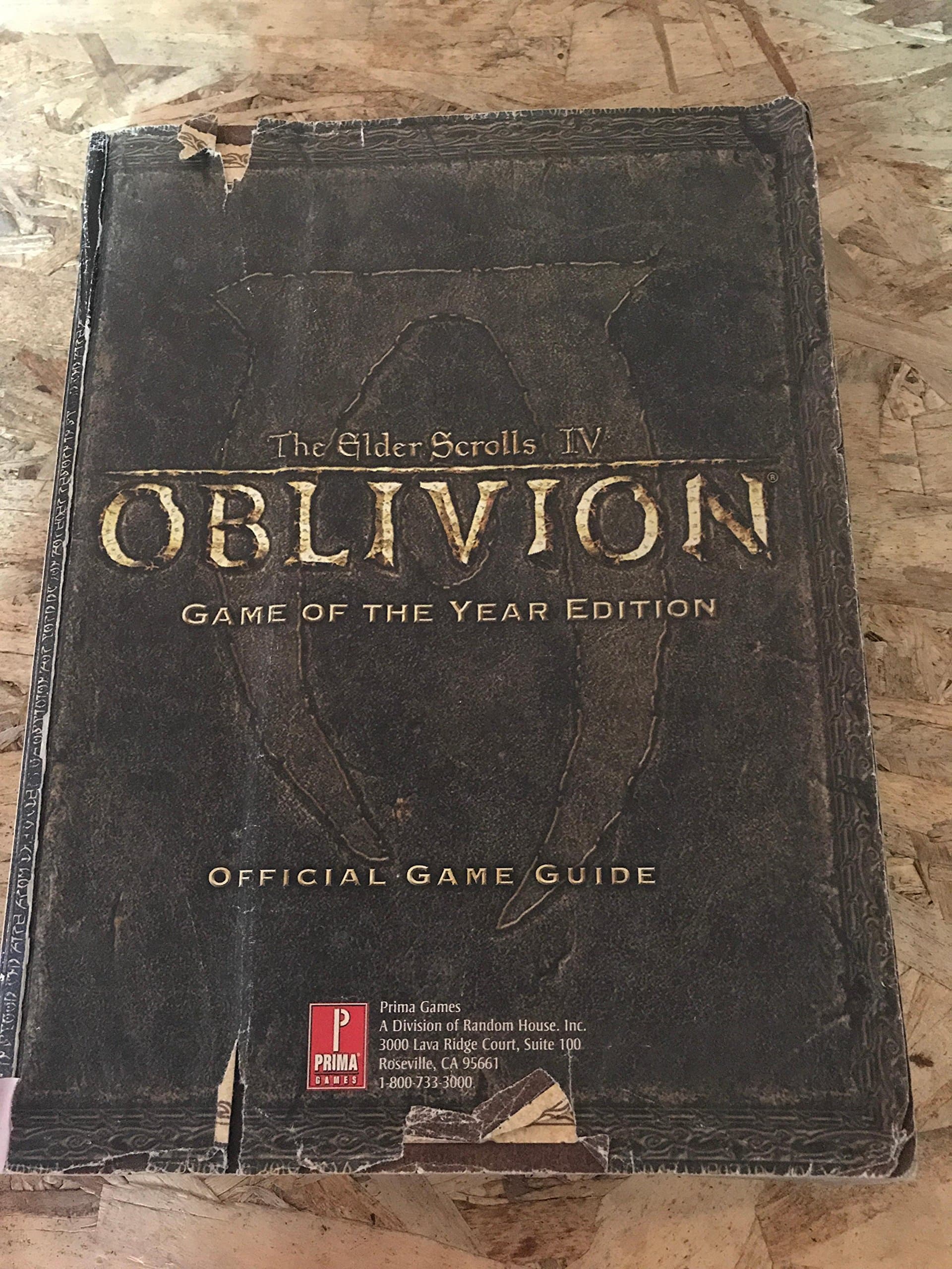 Elder Scrolls IV: Oblivion Game of the Year: Prima Official Game Guide Paperback – September 10, 2007